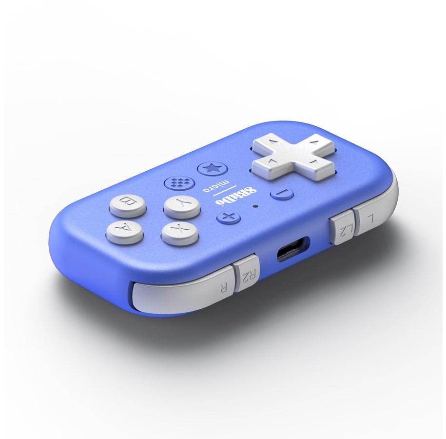 8bitdo micro bluetooth gamepad blue