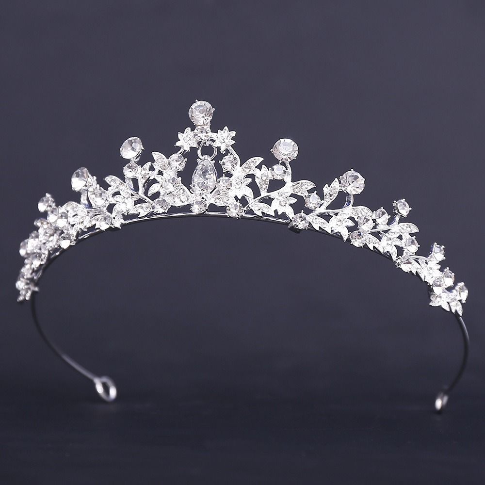 Rhinestone Crystal Crown High-end Princess Tiaras Gift Crown Bridal Tiara  Wedding Ceremony