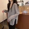 Damen Sommer Langarm Leicht Locker Atmungsaktiv Oberteil Leicht Durchsichtig Sonnenschutz Strickjacke