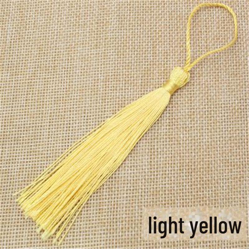 Ciucuri cu noduri chinezești din poliester și ciucuri cu semne de carte