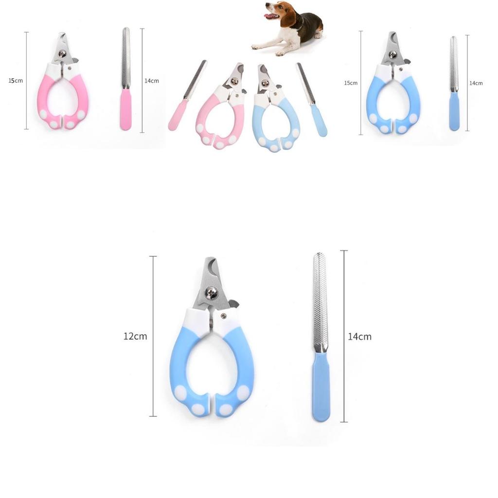 Durable Stainless Steel Pet Nail Clippers For Home Grooming