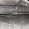 [Pre-Owned] Signature Logo Stripe Web Zipper Canvas Clutch - Very Good #XN4RTF