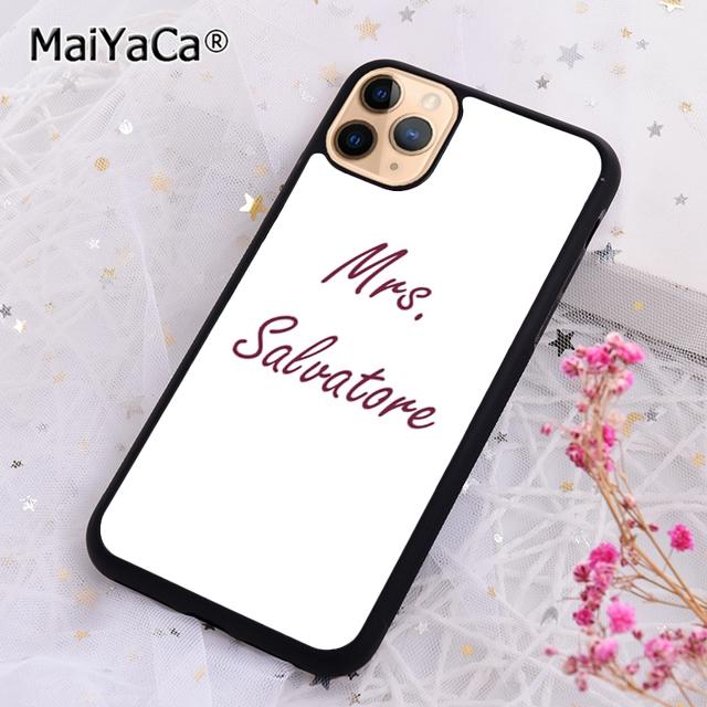 MaiYaCa Vampire Diaries DAMON Stefan Salvatore Phone Case For iPhone 17 Air 16 16e 15 14 Plus 11 12 13 Pro Max Cover Coque