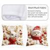 45x45cm Christmas Pillow Covers Washable Holiday Cushion Case  For Friends