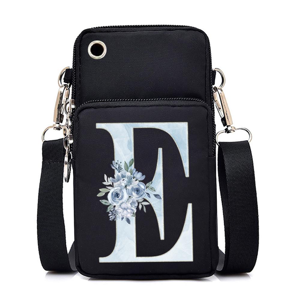 Letter Printing Go Out Portable Messenger Bag Shoulder Bag Men And Women Casual Simple