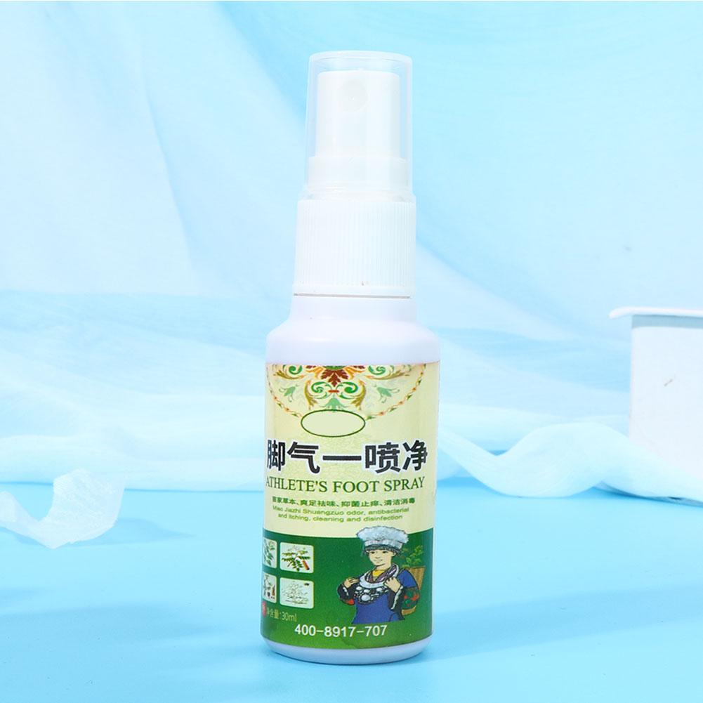 30ml Beriberi Removal Remove Foot Odor Sweat Antibacterial Bacteriostatic Plant Herb Spray