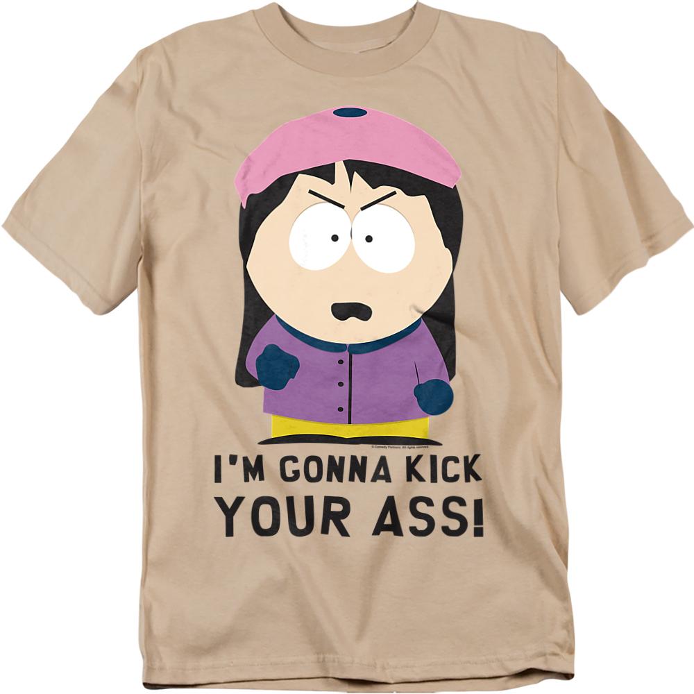 South Park Unisex Adult IÂ´m Gonna Kick Your Ass! T-Shirt