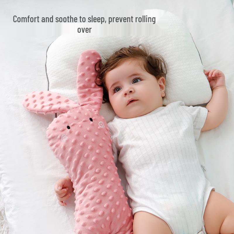 

Infant Comfort Sleeping Pillow - Newborn Security & Side Support Cartoon Cushion Yellow Chicken - Integrated