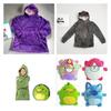 Huggle Pets Hoodie Cute Stuffed Animal Character Oversized Blanket