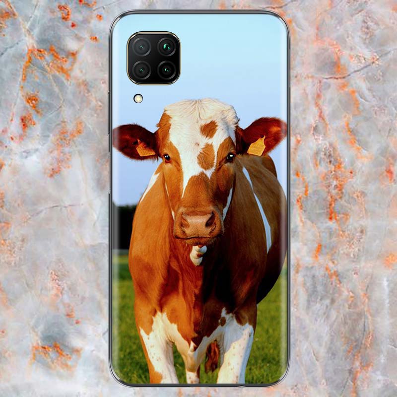 Söt djurko För Huawei Mate 40 30 20 20X 10 RS P Smart 2021 2020 Z S Pro Plus Lite 2019 Telefonskal