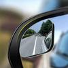 2pcs Upgrades Glass Heart Mirrors Stylish Rearview Mirrors Wide Angle Glass Simple Installation Suitable for Vehicles