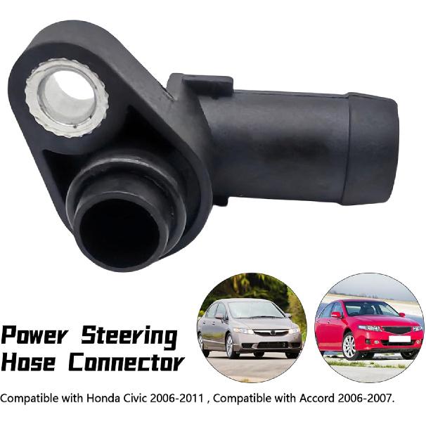 56123-RNA-A02 Power Steering Hose Connector Fit for Honda Civic 2006-2011 Accord 2006-2007 Inlet Connector Replace 56123-RNA-A01