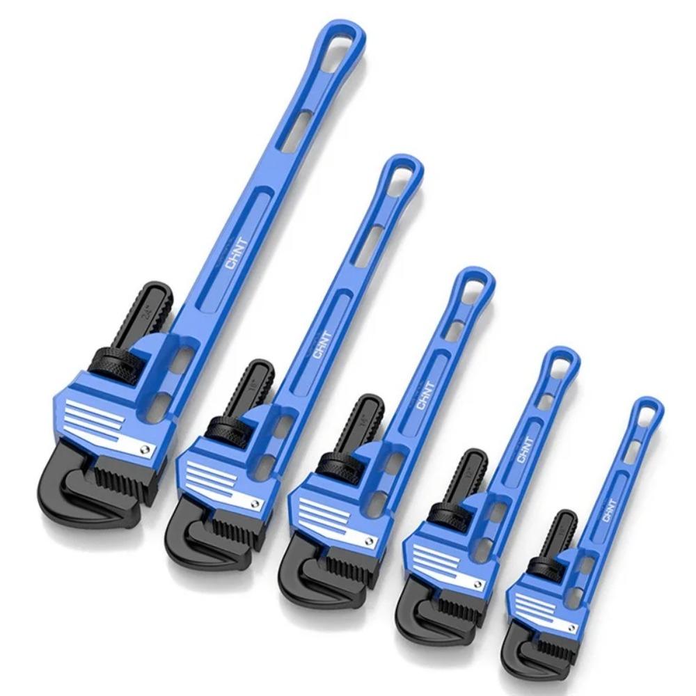 Pipe Wrench European Style Heavy Duty 10" Pipe Pliers 8 To 14 Inch Quick-Opening High-Carbon Steel Plumbing Pincers Repair Tool