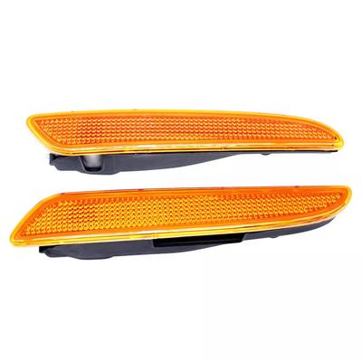 2Pcs Front Bumper Side Marker Light Lamp For Mercedes Benz E-Class W211 2007-2009