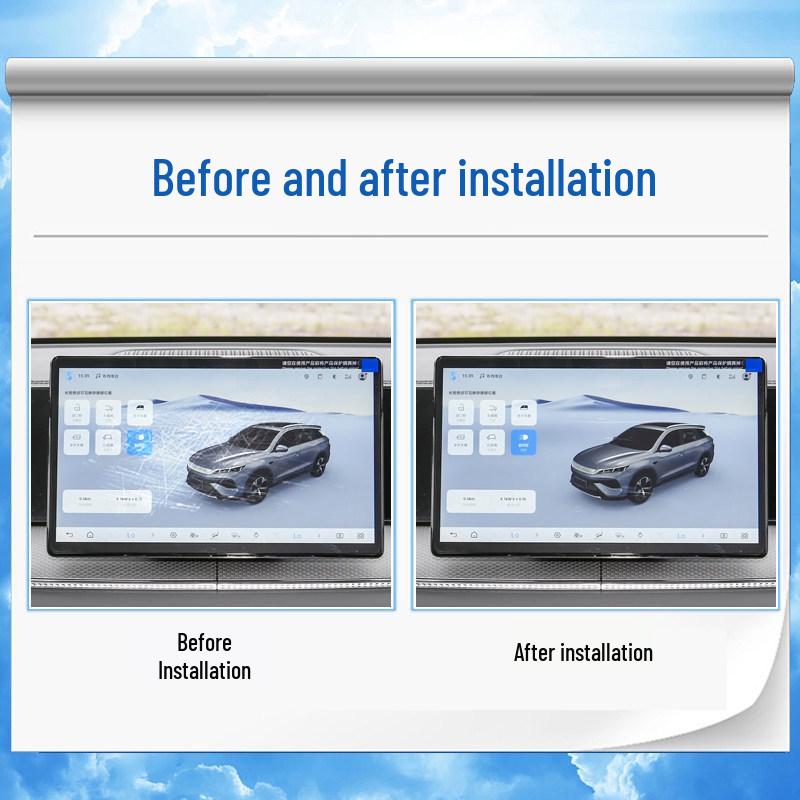 BYD Song PRO Center Console Screen Protector for 26 Models