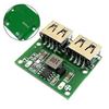 DC DC Step Down Converter 9V 12V 24V to 5V Module with Dual USB Output 3A Charging for USB Devices and Power Banks