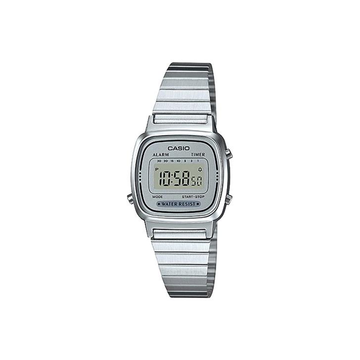 

CASIO G Shock LA 670WA 7 LA670WA-7D Silver Strap