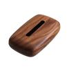 Walnut Wood Tissue Box Solid Wood Tissue Drawer Home Desktop Storage Container Napkin Holder Paper Towel Holder Home Decoraction