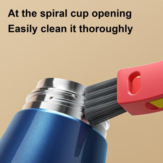 1/3Pcs 3 in 1 Cleaning Brush Rotating Foldable Design Silicone Lid Gap Cleaner Stiff Bristle Angle Brush Glass Edge Cleaning Brush