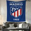 Atltico De Madrid Crest Wallpaper Bedding 1 Duvet Cover 2 Pillowcase Without Core Bedding Set Christmas Birthday Gift