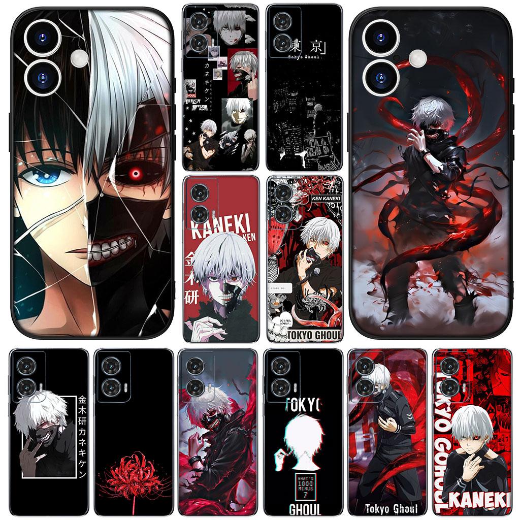 Tokyos Ken Kaneki Ghouls Casing Phone Cover for Samsung Galaxy S22 S21 S20 Fe Ultra S9 Plus + A13 A22 M21 M31 M55 M15 Case