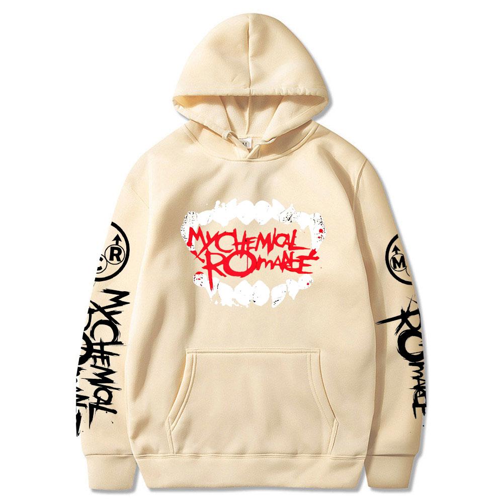 My Chemical Romance Hoodies Unisex Black Parade Punk Emo Rock Hoodie Sweatshirt Winter Jacket Coat Oversize Clothes Pullover