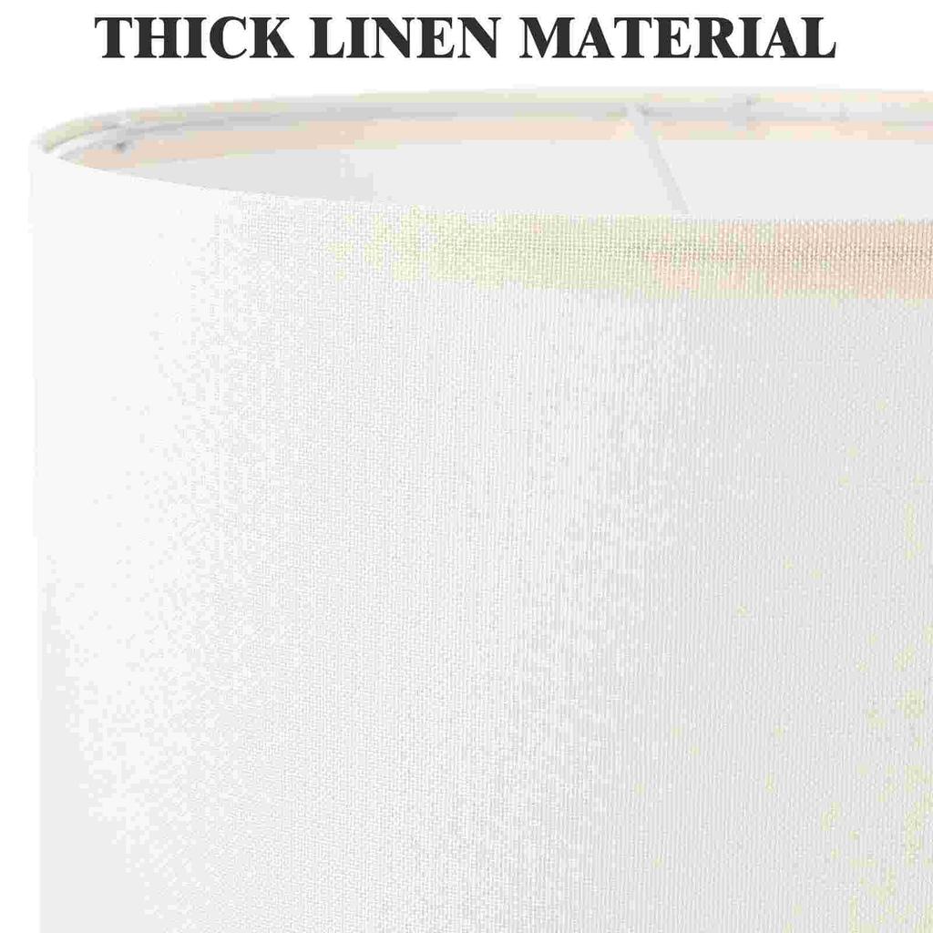Chandelier Shade Linen Lampshade Man Vintage Decor Lampshades for Ceiling Lights
