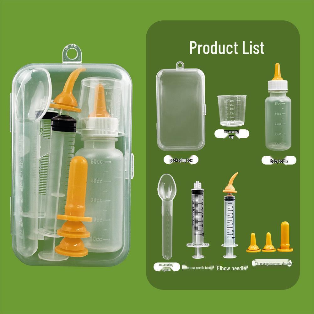 Portable Pet Water and Milk Feeder Syringe for Cats and Dogs
