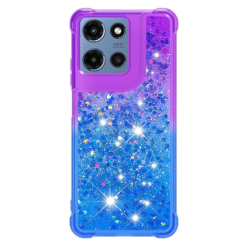 For Motorola Moto G Stylus 5G 2025 Cover Glitter Dynamic Liquid Case on For Funda Motorola Moto G Stylus 5G 2025 Phone Case Etui