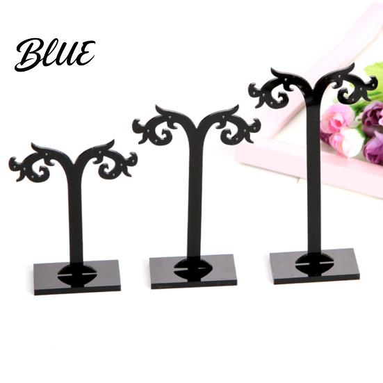 3Pcs Crotch Earring Ear Studs Jewelry Rack Display Stand Storage Hanger Holder