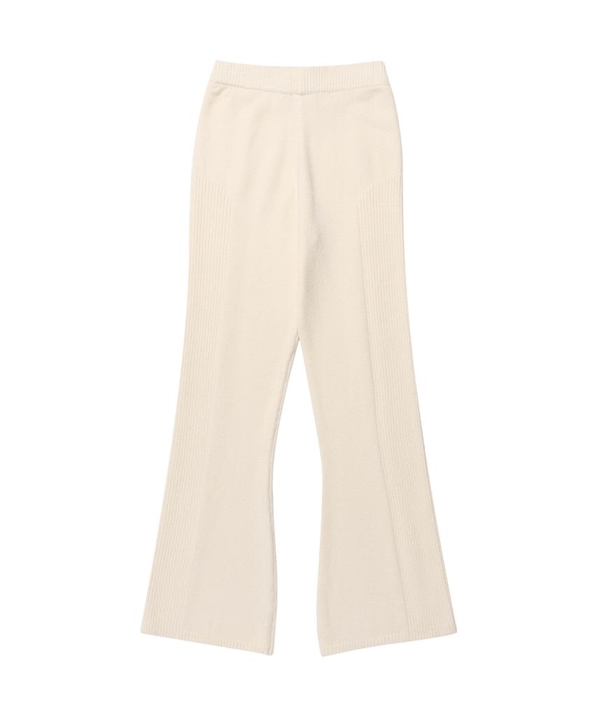 AMES-WORLDWIDE Knit Leggings Pants Ivory