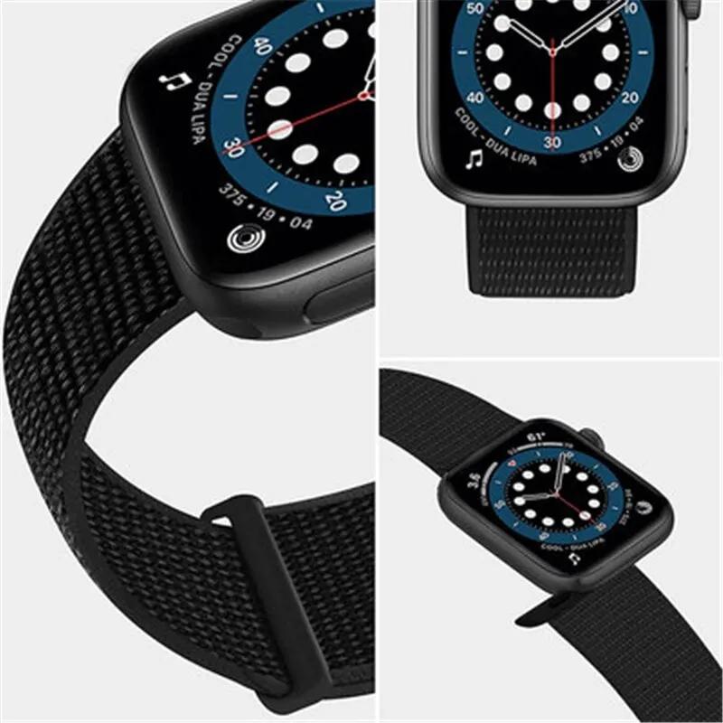 2PCS Nylon Strap For Apple Watch Strap 8 7 SE 6 5 4 Ultra 49MM 40MM 44MM 45MM 41MM Accessorie Bracelet for IWatch Series 40mm