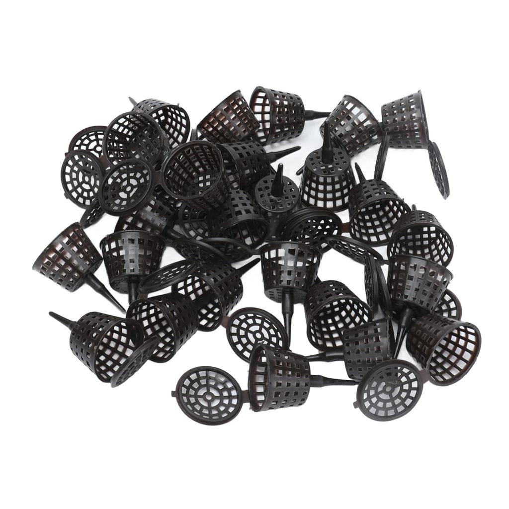50Pcs Fertilizer Basket, Plastic Fertilizer Orchid Basket Garden Nutrition Cups Fertilization Container for Orchid Bonsai Flower Plant