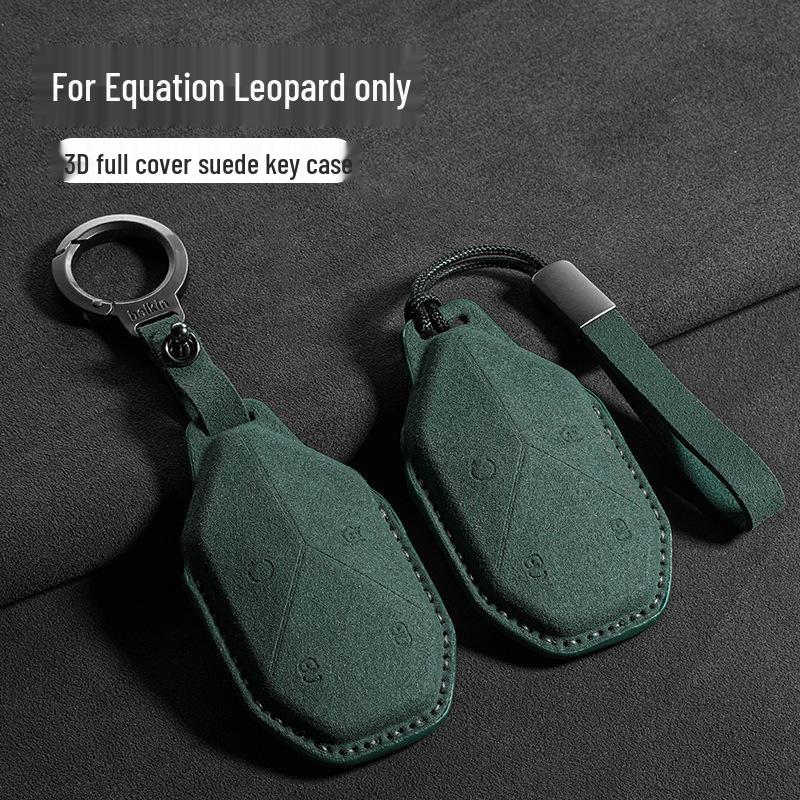 Leopard Titanium Key Covers & Keychains: 26 Models - 7 Key Cover, 3 Keychain, 7PHEV, 5Max, 8 Protective Key Bags.