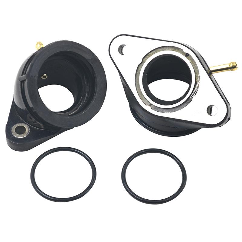 Carburetor Intake Manifold Pipe Interface Adapter For Yamaha XV400 XV 400 Virago 91-94 XV535 XV 535 88-01 XV500 XV 500 1992-1998