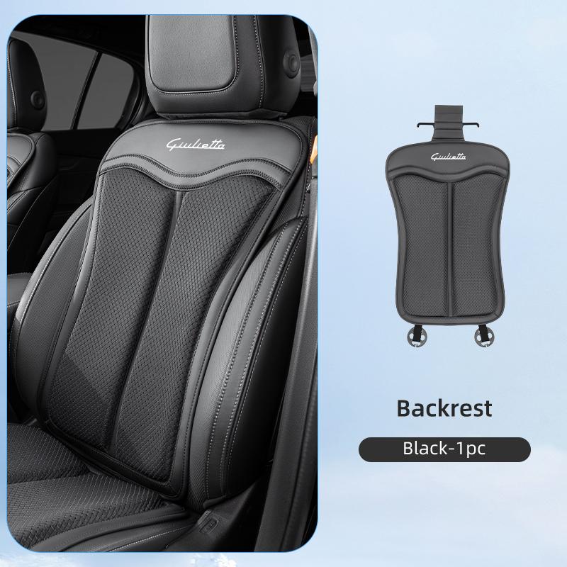 For Alfa Romeo Breathable Car Ice Silk Seat Cover Front Rearseat Cushion Protect For Alfa Romeo Giulia Stelvio Giulietta 156 159