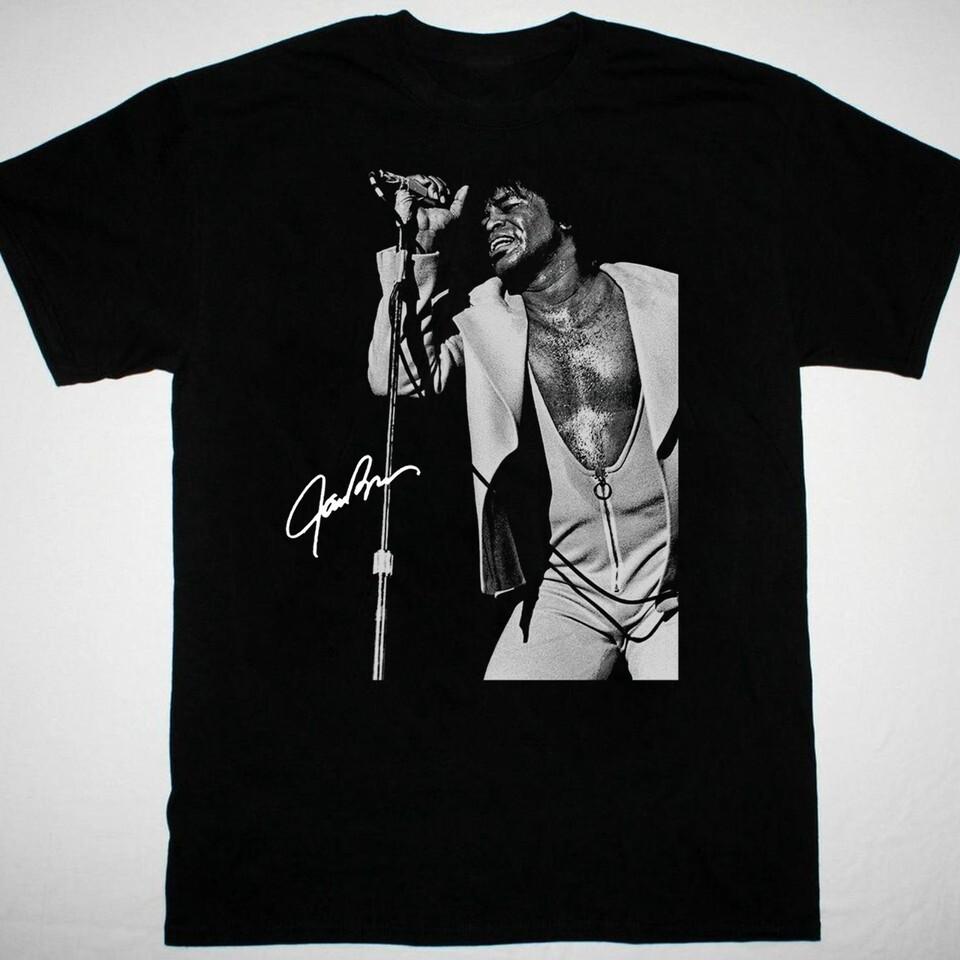 James Brown signature T-shirt, James Brown Shirt For Fans XXXXL