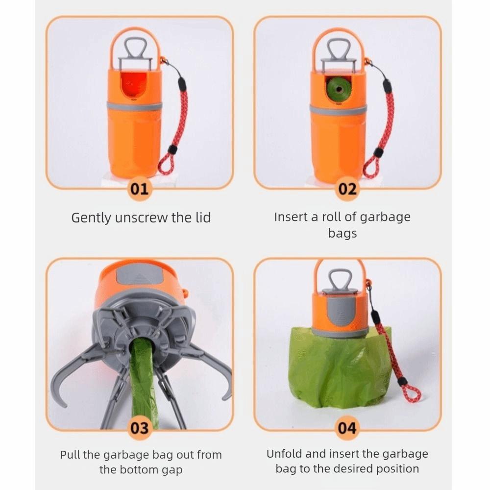 Six-Claw Pet Poop Picker No-Touch Pickup Dog Shit Shovel Pet Waste Grabber Dog Walking