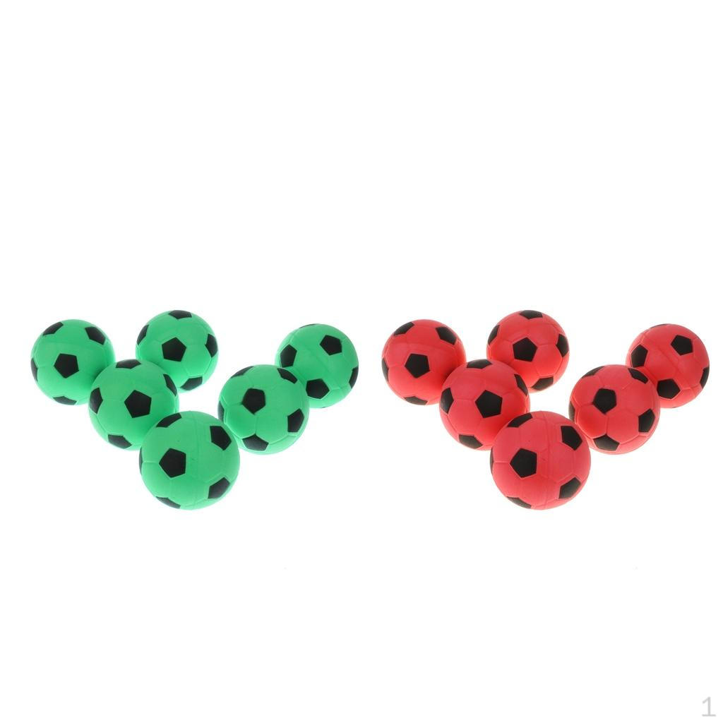 12 Pieces 6.3cm Foam Bouncing Soccer Balls Children Party Fillers