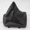Leather Black Gearshift Collars Shifter Stick Lever Boot Dust Cover Fit for 3 Series E46 19982005