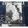 Evisu Family Flower And Photo Print Jacket Men Jacket Denim-Blue 2EAHTM0DJ706LF
