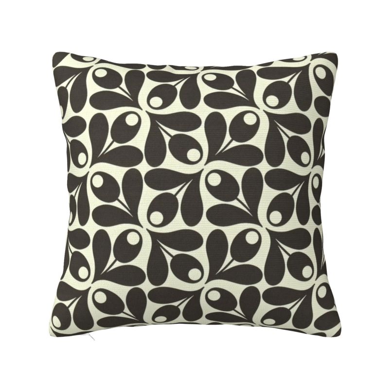 Custom Early Bird Granite Cushion Cover 40x40cm Orla Kiely Floral Velvet Cute Pillow Case Home Decoration