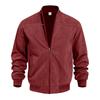 Giacca Punk in Pelle con Maniche e Zip da Uomo per Uso Casual Autunnale