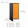 HANATORA Genuine Leather Long Shrink Bifold Slim Card Coin Simple Icy Popular Birthday Gift for Popular Suitable for Men In Their and 70s Wallet,