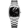 Watch Fashion Men'S Watch Square Calendar Quartz Watch Steel Belt Watch Luminous Versatile