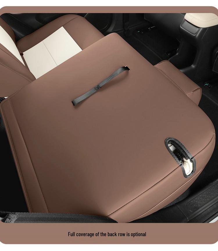 Wuling Bingo PLUS Leather Perforated Seat Cushion - All-Season Universal Cartoon Design