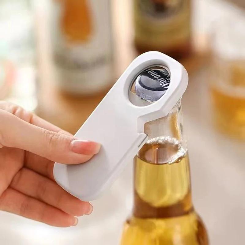 Multifunctional Refrigerator Sticker Bottle Opener Beer Bartender Bottle Openers Soft Drinks Bottle Opener for Home Bar