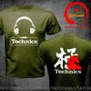 Funny Design Yin Yang Taichi Real Djs Matter Technics Headphone Dj Back Shirt Unisex Fashion Trendy Casual Clothing Stylish Tops
