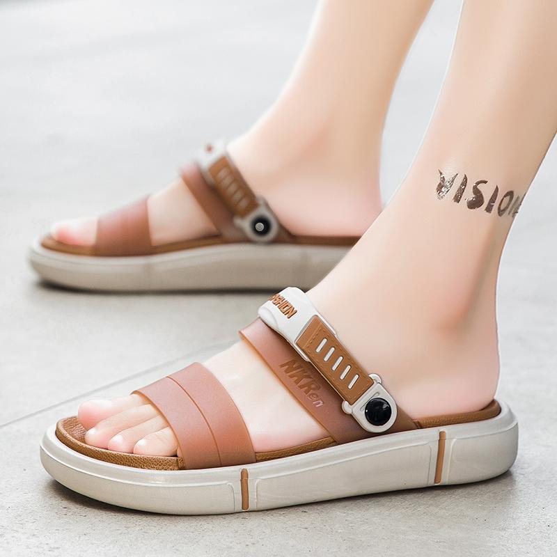 Men's Casual Beach Driving Slippers Plus Size Sports Coconut New Summer Style Rubber Outsole Slippers For Work And Leisure2025