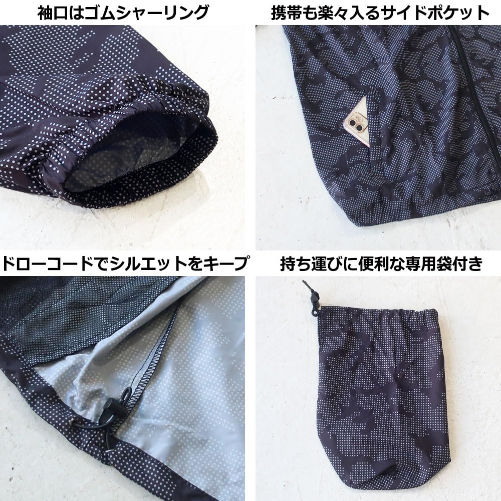 Kurtka nylonowa, duży rozmiar 3L, 4L, 5L, wodoodporna, wiatroszczelna, chroniąca przed promieniowaniem UV, wiatrówka, kieszonkowa, do uprawiania sportów na świeżym powietrzu, golfowa, GOLF 10001678, BIAŁA, męska (3L,